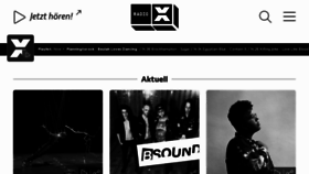 What Radiox.ch website looked like in 2019 (4 years ago)