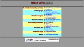 What Robertnz.net website looked like in 2019 (4 years ago)