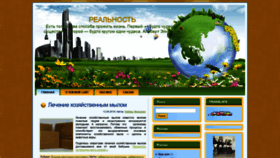 What Rialnost.com website looked like in 2019 (4 years ago)