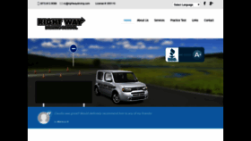 What Rightwaydriving.com website looked like in 2019 (4 years ago)