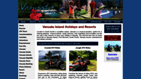 What Resort-vanuatu.com website looked like in 2019 (4 years ago)