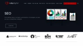 What Rubydigital.co.za website looked like in 2019 (4 years ago)