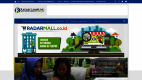 What Radarlampung.co.id website looked like in 2019 (4 years ago)