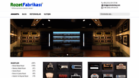 What Rozetfabrikasi.com website looked like in 2019 (4 years ago)