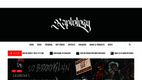What Raptology.com website looked like in 2019 (4 years ago)