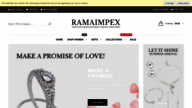 What Ramaimpexinc.com website looked like in 2019 (4 years ago)