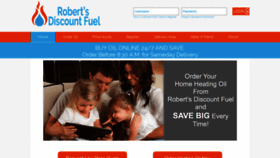 What Robertsdiscountfuel.com website looked like in 2019 (4 years ago)