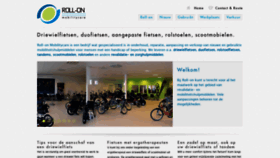 What Roll-on.nl website looked like in 2019 (4 years ago)