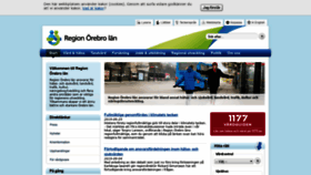 What Regionorebrolan.se website looked like in 2019 (6 years ago)