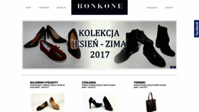 What Ronkone.pl website looked like in 2019 (4 years ago)