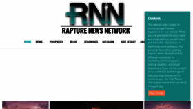 What Rapturenewsnetwork.com website looked like in 2019 (4 years ago)