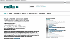 What Radiox.de website looked like in 2019 (4 years ago)