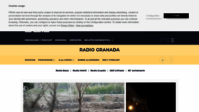 What Radiogranada.es website looked like in 2019 (4 years ago)