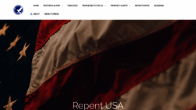 What Repentusa.org website looked like in 2019 (4 years ago)