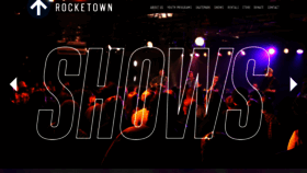 What Rocketown.com website looked like in 2019 (4 years ago)