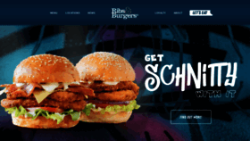 What Ribsandburgers.com.au website looked like in 2019 (4 years ago)