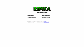 What Repika.com website looked like in 2019 (4 years ago)