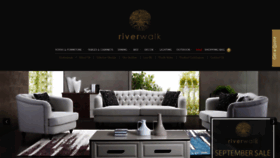 What Riverwalkfurniture.co.za website looked like in 2019 (4 years ago)