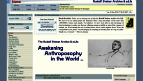 What Rsarchive.org website looked like in 2019 (5 years ago)