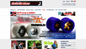 What Rollerskatin.ca website looked like in 2019 (6 years ago)