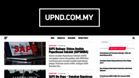 What Rakyatnews.my website looked like in 2019 (4 years ago)