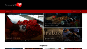What Restauranttv.com website looked like in 2019 (4 years ago)