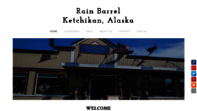 What Rainbarrelalaska.com website looked like in 2019 (4 years ago)