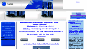 What Rechtsanwalt-arbeitsrecht-in-berlin.de website looked like in 2019 (5 years ago)