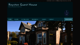 What Roystonguesthouse.com website looked like in 2019 (4 years ago)