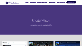 What Rhodawilson.com website looked like in 2019 (4 years ago)