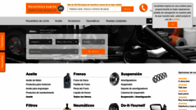 What Recambios-expres.es website looked like in 2019 (4 years ago)