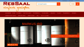 What Rebsaal.de website looked like in 2019 (4 years ago)