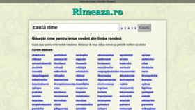 What Rimeaza.ro website looked like in 2019 (4 years ago)