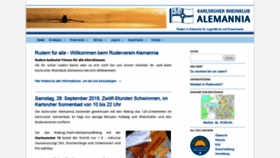 What Rheinklub-alemannia.de website looked like in 2019 (4 years ago)