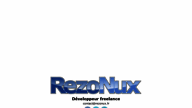 What Rezonux.fr website looked like in 2019 (4 years ago)