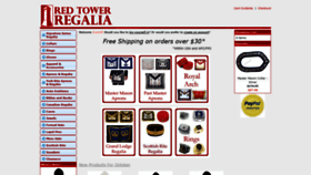 What Redtowerregalia.com website looked like in 2019 (4 years ago)