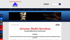 What Rjeromemultiservices.com website looked like in 2019 (4 years ago)