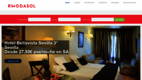 What Rhodasol.es website looked like in 2019 (4 years ago)