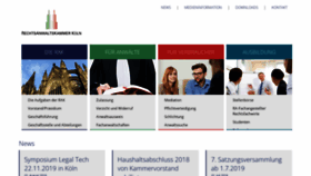 What Rak-koeln.de website looked like in 2019 (4 years ago)