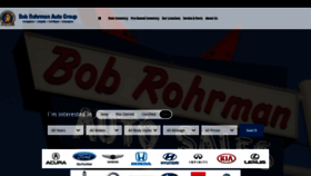 What Rohrman.com website looked like in 2019 (4 years ago)