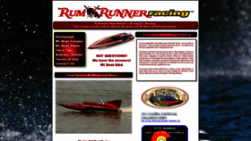 What Rumrunnerracing.com website looked like in 2019 (4 years ago)