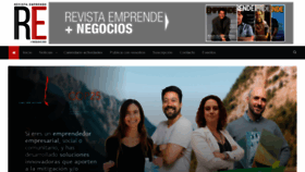What Revistaemprende.cl website looked like in 2019 (4 years ago)