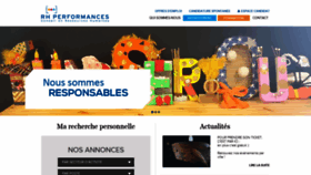What Rhperformances.fr website looked like in 2019 (4 years ago)
