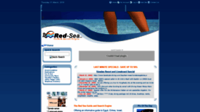 What Red-sea.com website looked like in 2019 (4 years ago)