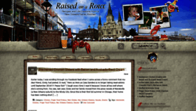 What Raisedonaroux.com website looked like in 2019 (4 years ago)