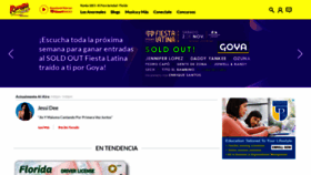 What Rumba1003.com website looked like in 2019 (4 years ago)