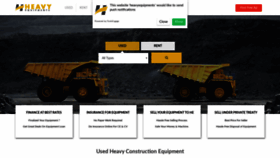 What Rental.heavyequipments.in website looked like in 2019 (4 years ago)