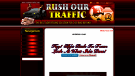 What Rushourtraffic.com website looked like in 2019 (4 years ago)
