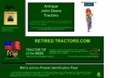 What Retiredtractors.com website looked like in 2019 (4 years ago)