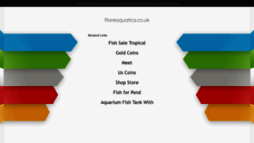 What Rareaquatics.co.uk website looked like in 2019 (4 years ago)